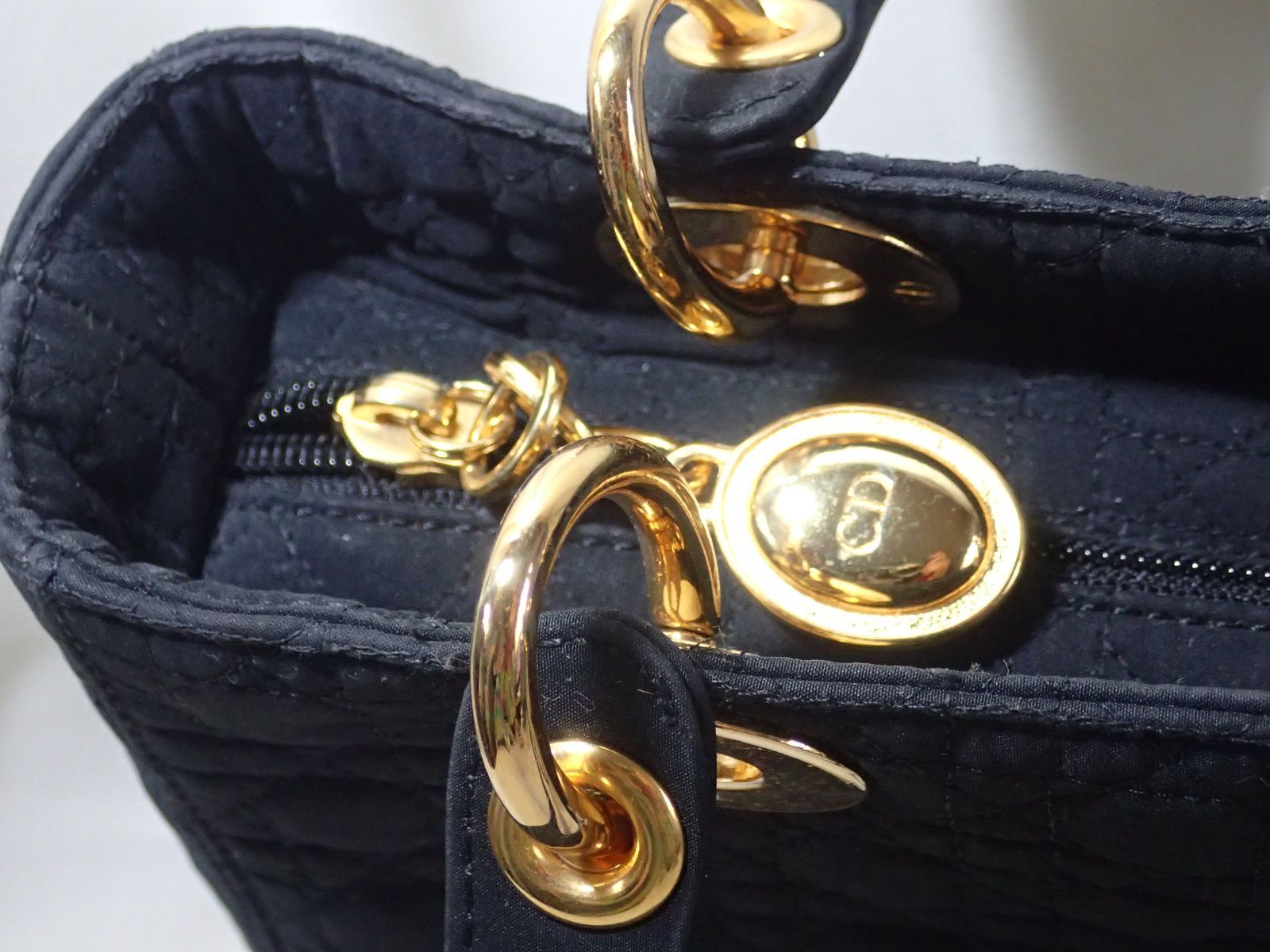 Christian Dior クリスチャンディオール レディディオール カナージュ 