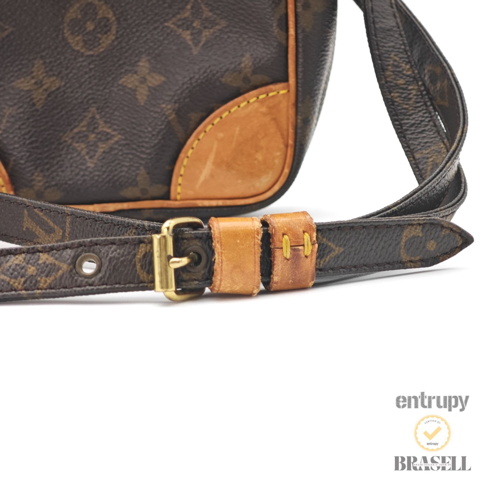 LOUIS VUITTON ダヌーブ M45266 バッグ ショルダーバッグ ブラウン 