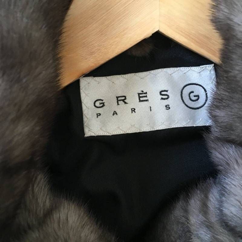 極美品 GRES PARIS グレ SAGA MINK サガミンク 毛皮 Superb Quality