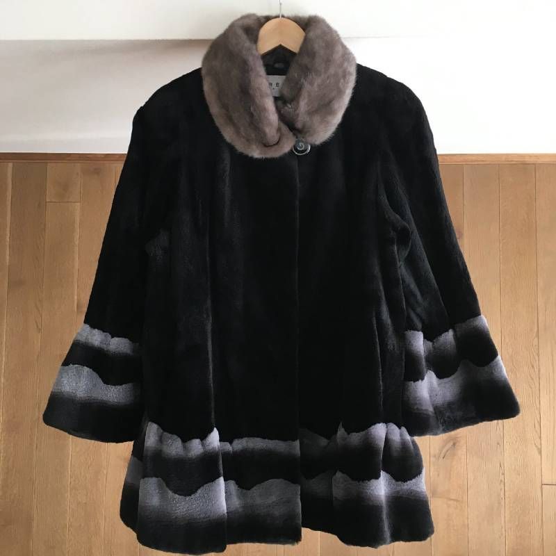 極美品 GRES PARIS グレ SAGA MINK サガミンク 毛皮 Superb Quality