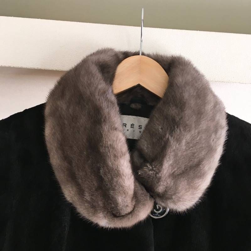 極美品 GRES PARIS グレ SAGA MINK サガミンク 毛皮 Superb Quality