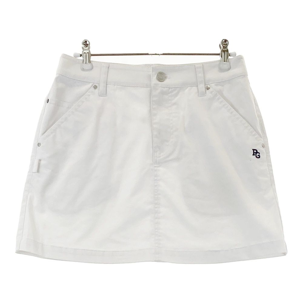 パーリーゲイツレディーススカートサイズ00 サイズ：0 PEARLY GATES パーリーゲイツ ストレッチスカート ホワイト