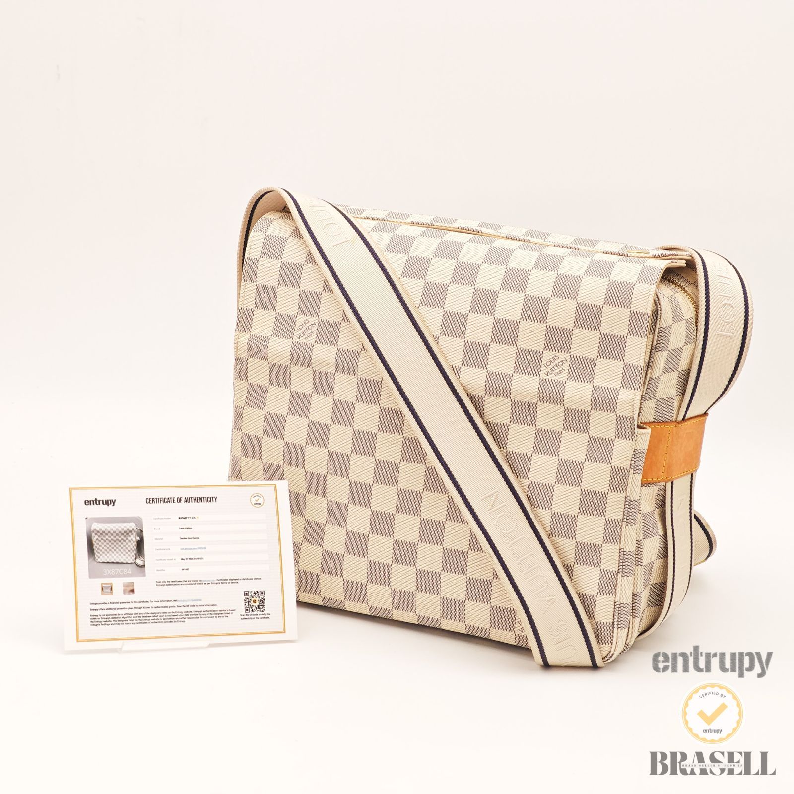 LOUIS VUITTON ナヴィグリオ N51189 バッグ ショルダーバッグ ホワイト 