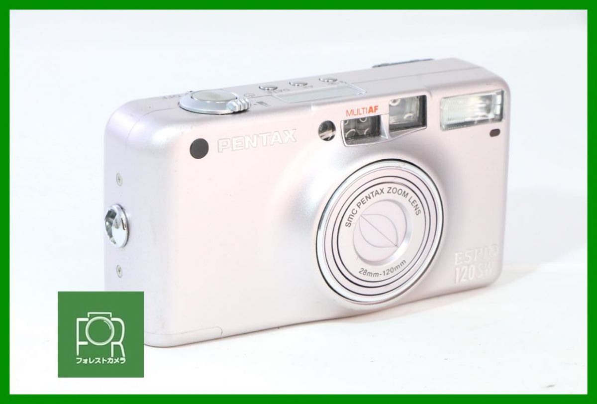 【動作保証・点検済】極上品■PENTAX ESPIO 120SW ピンク■12643