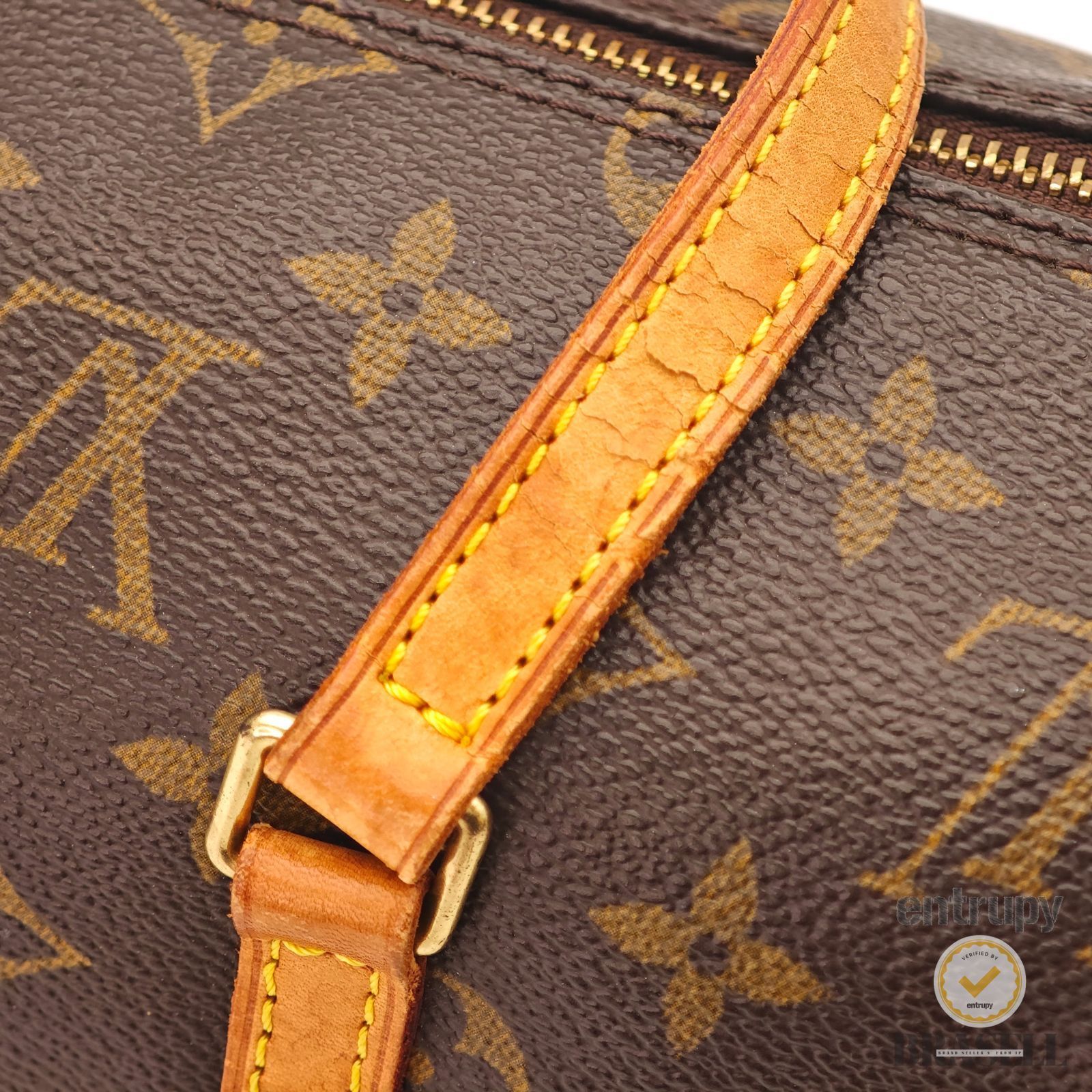LOUIS VUITTON パピヨン26 M51386 バッグ ハンドバッグ 筒 横長 