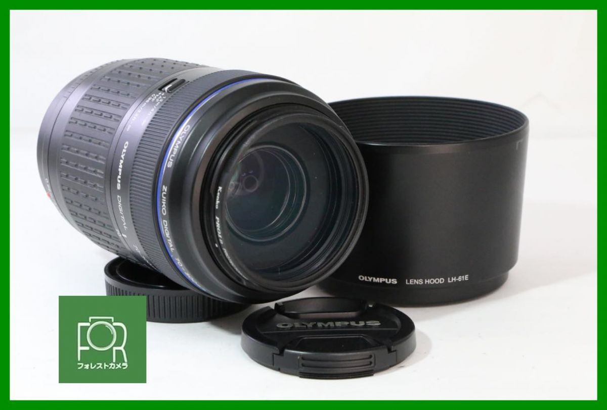 【動作保証・点検済】極上品■OLYMPUS ZUIKO DIGITAL 70-300mm F4-5.6 ED■前後キャップ付き■2645
