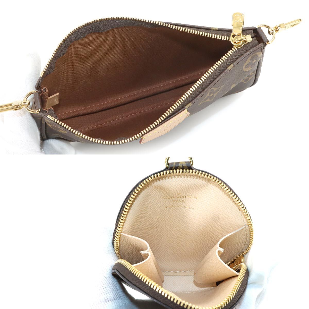 新品同様 ルイ ヴィトン LOUIS VUITTON モノグラム ミュルティ 