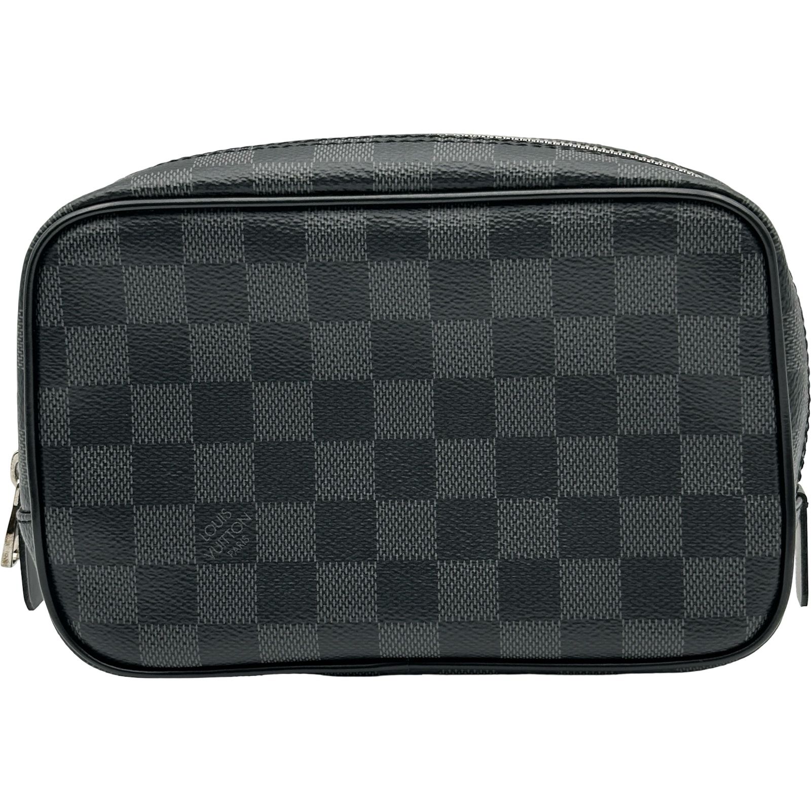 ルイ・ヴィトン LOUIS VUITTON トゥルース・トワレPM N47522 ダミエ・グラフィット メンズ ポーチ