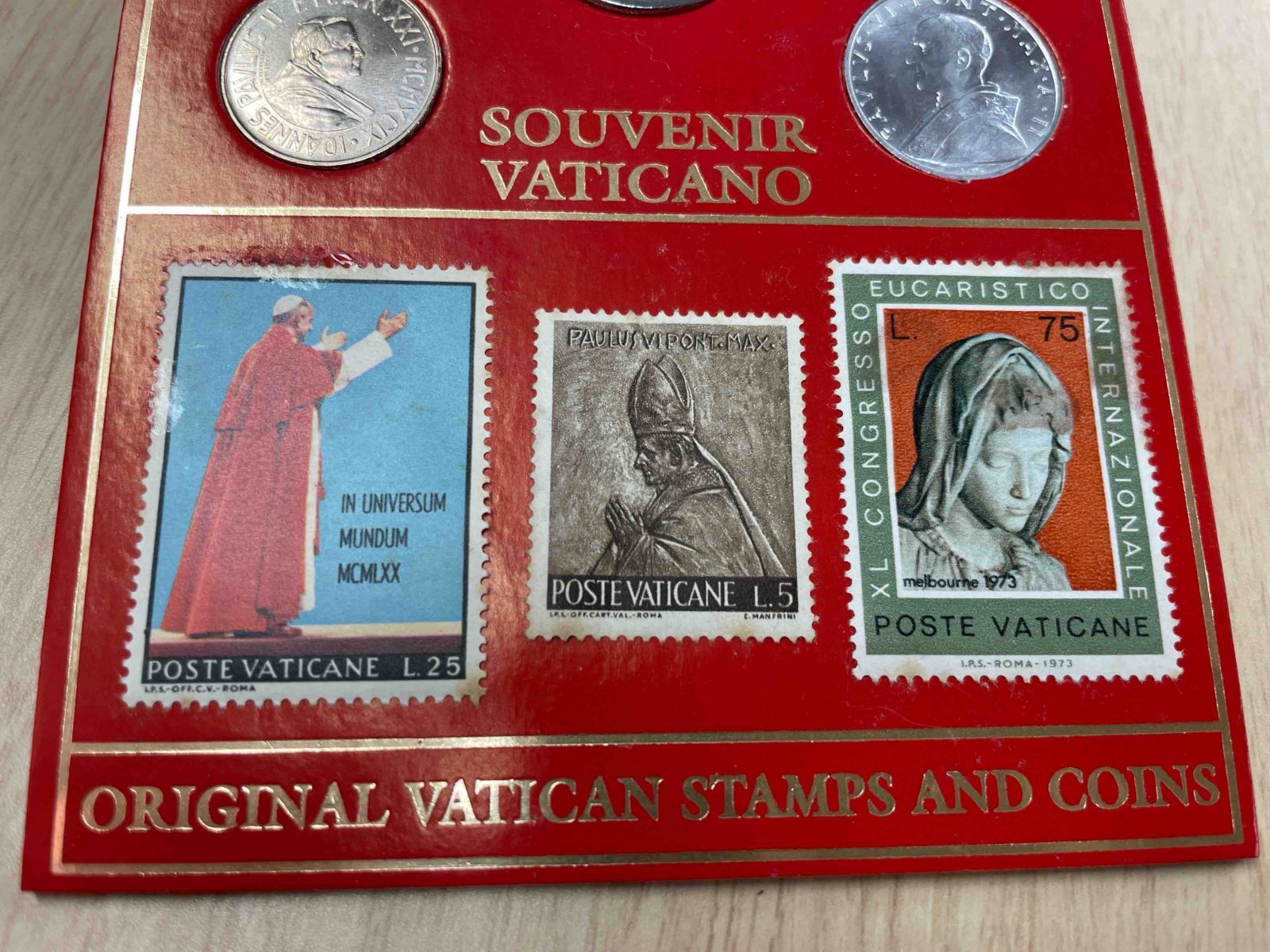 バチカン市国 2000年記念硬貨と切手セット ミレニアム スーベニア