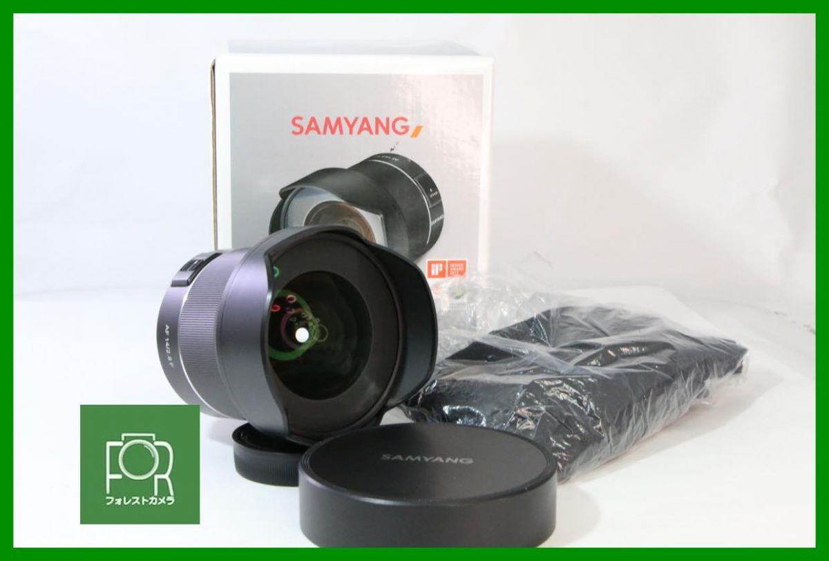 【動作保証・点検済】極上品■SAMYANG AF 14mm F2.8 for NikonF (CBP17587)箱付き■■3564