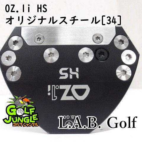【中古】パター L.A.B. Golf OZ.1i HS オリジナルスチール[34] 3 パター　地クラブ　カスタム スチールシャフト おすすめ メンズ 右[3257]