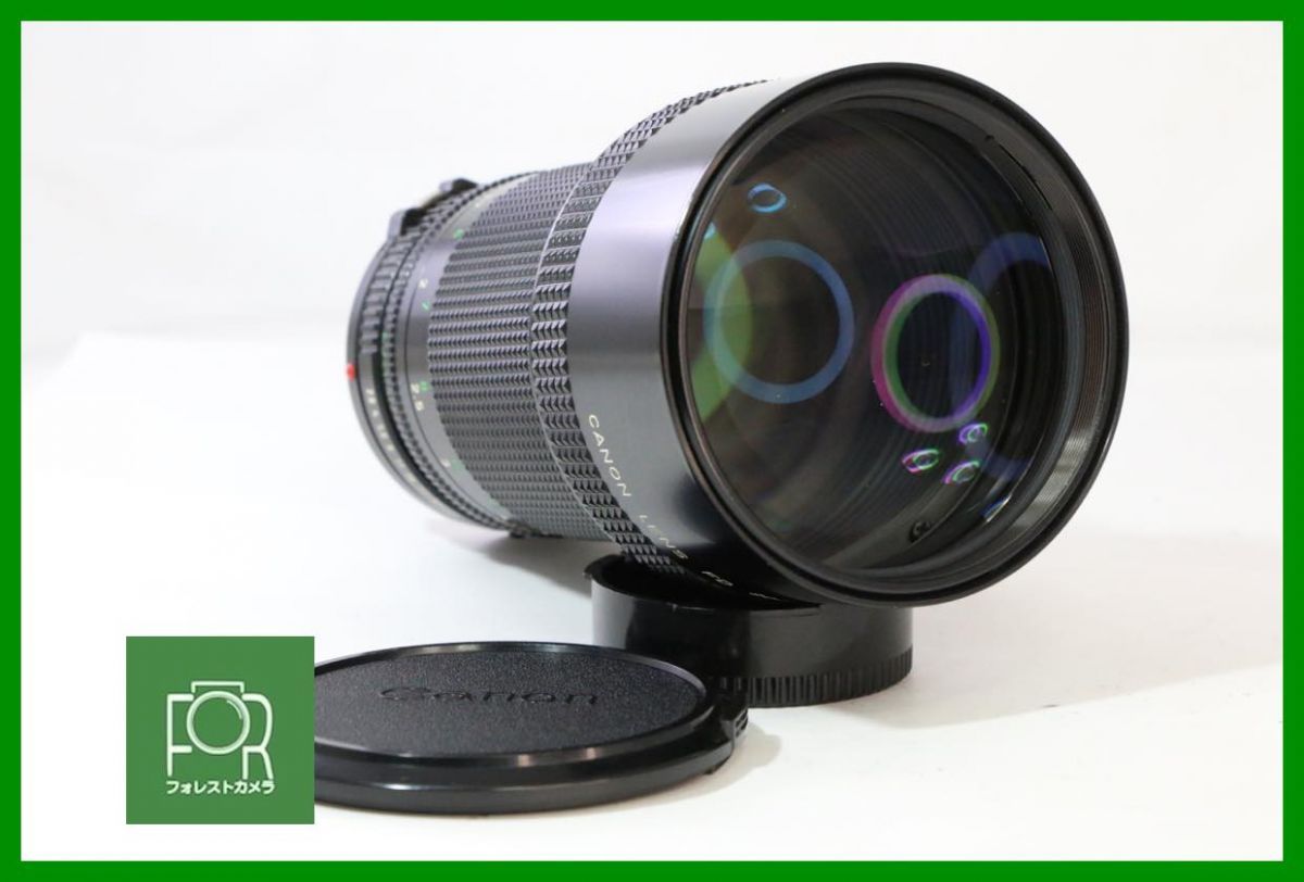【動作保証・点検済】極上品■Canon New FD 200mm F2.8 26010■前後キャップ付き■3572