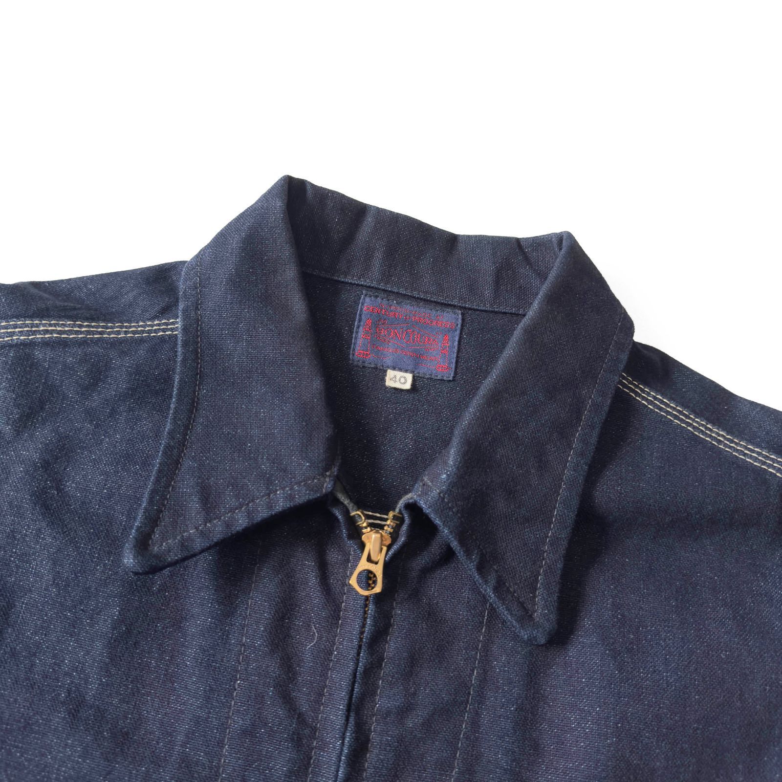 BONCOURA ボンクラ B91 Duck indigo 12th Anniversary Model サイズ40 
