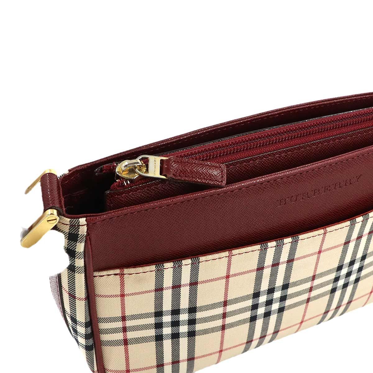 新品同様 バーバリー BURBERRY ノバチェック ワンショルダー バッグ 