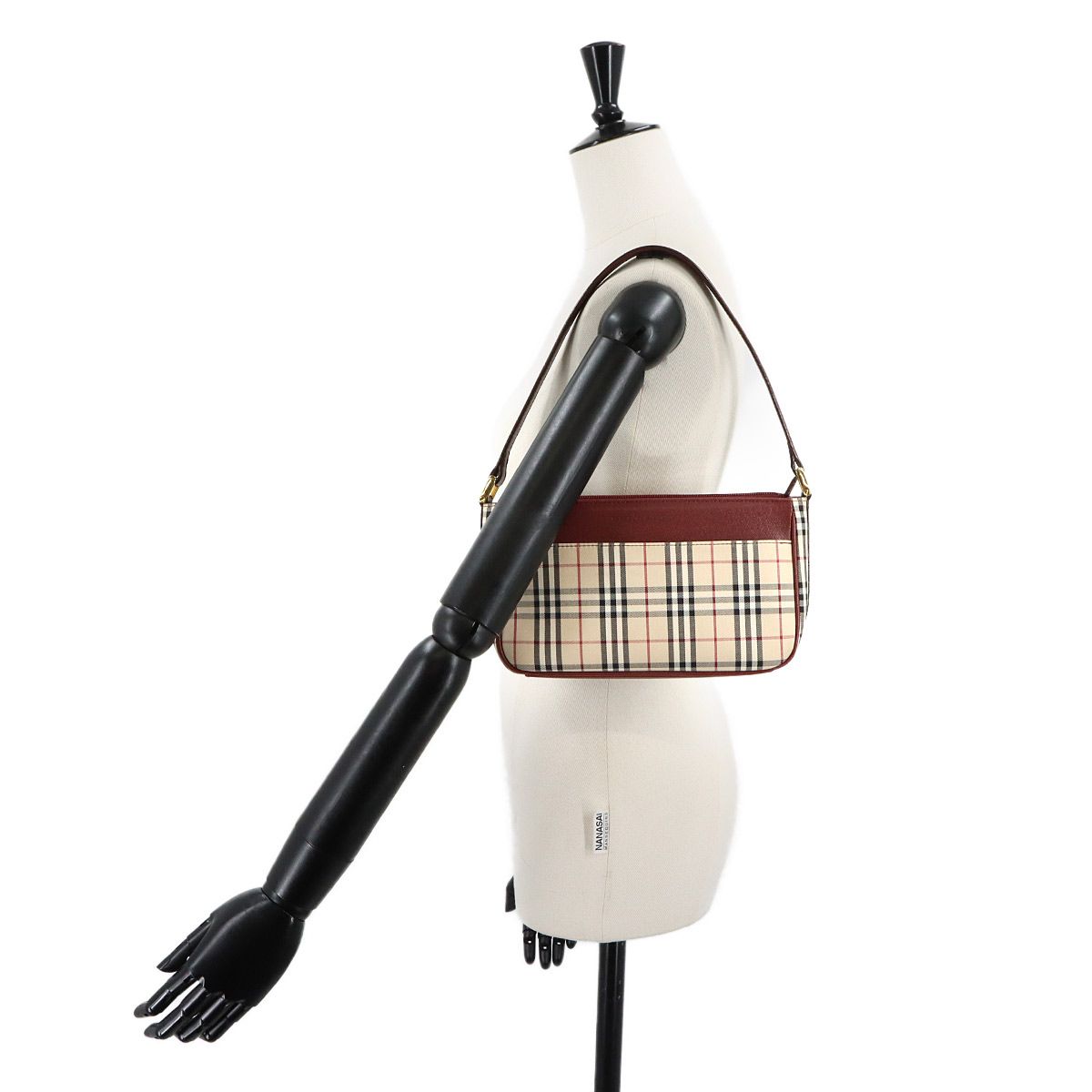 新品同様 バーバリー BURBERRY ノバチェック ワンショルダー バッグ 
