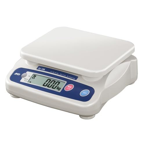 A&D 取引証明用 デジタルはかり SJ-12K ≪ひょう量:12kg 最小表示:0.01~0.02kg(使用範囲:0.1~12kg) 皿寸法:230(W)*190(D)mm 検定付:使用地区制限なし≫wb ad757001