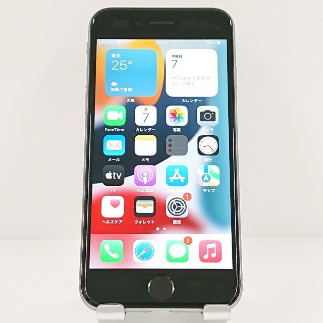 iPhone6s 16GB SIMフリー スペースグレイ 送料無料 本体 c19514