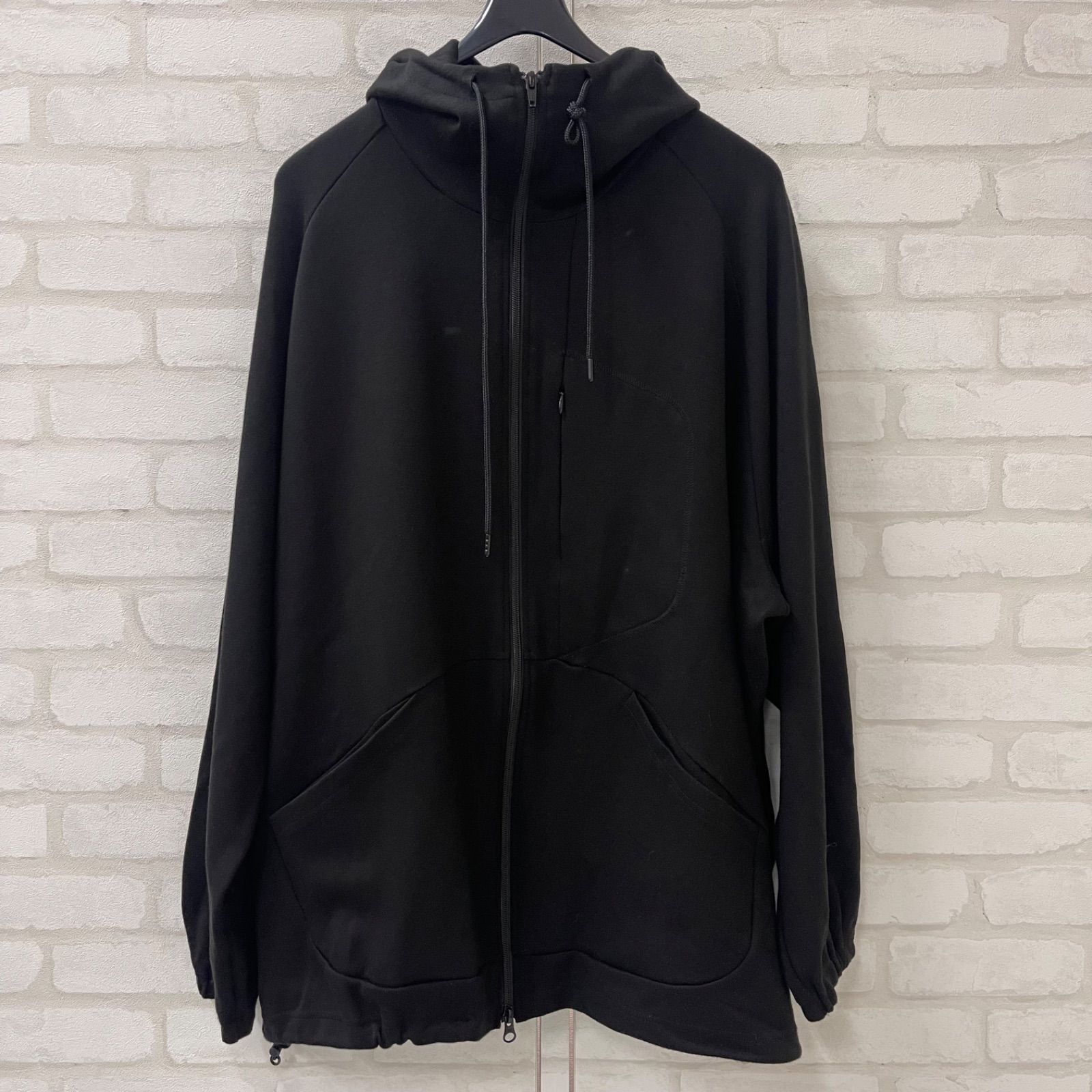 値下げ ゴム オム GOMME HOMME H ジップ ZIP ワイド パーカー M