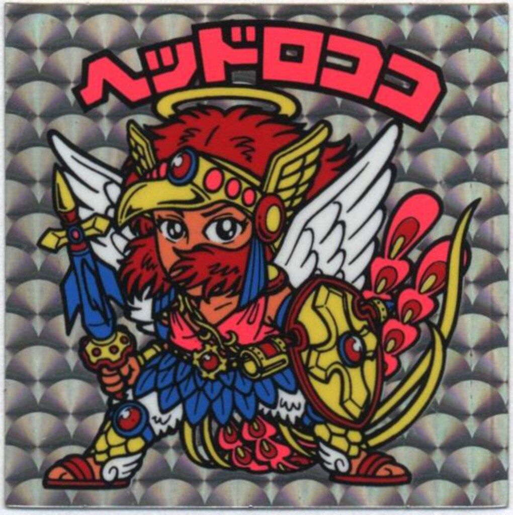 ロッテ 旧BM/ヘッド 9弾 ヘッドロココ(基本/銀)※右上角...少イタミ