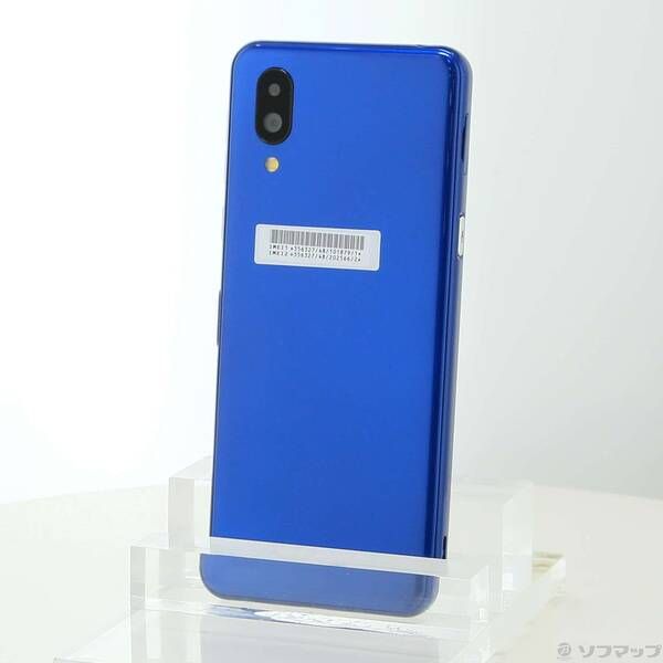 ソフマップ 〔中古品〕 シンプルスマホ6 64GB インディゴブルー SHSHZ2 Softbank SIMフリー 〔ネットワーク利用制限▲〕【258】