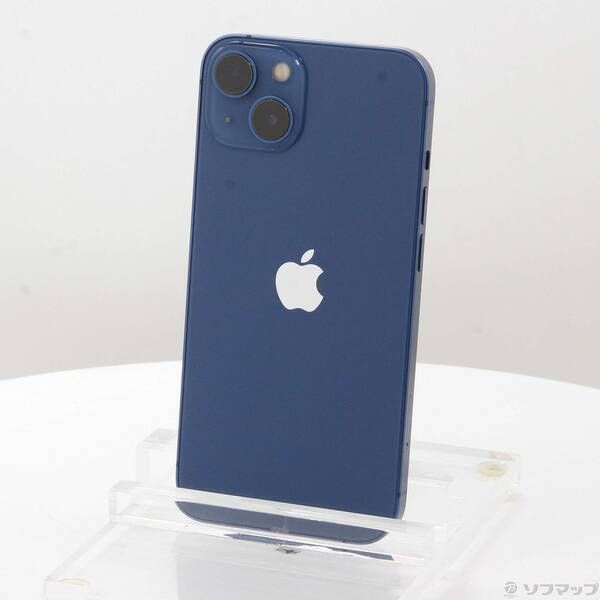 ソフマップ 〔中古品〕 iPhone13 128GB ブルー MLNG3J/A SIMフリー 〔ネットワーク利用制限▲〕【262】
