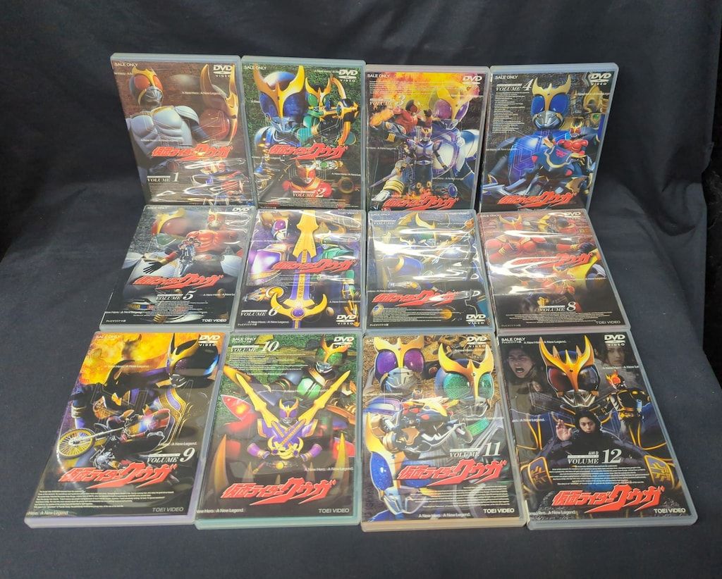 特撮DVD 通常)仮面ライダークウガ全12巻 セット