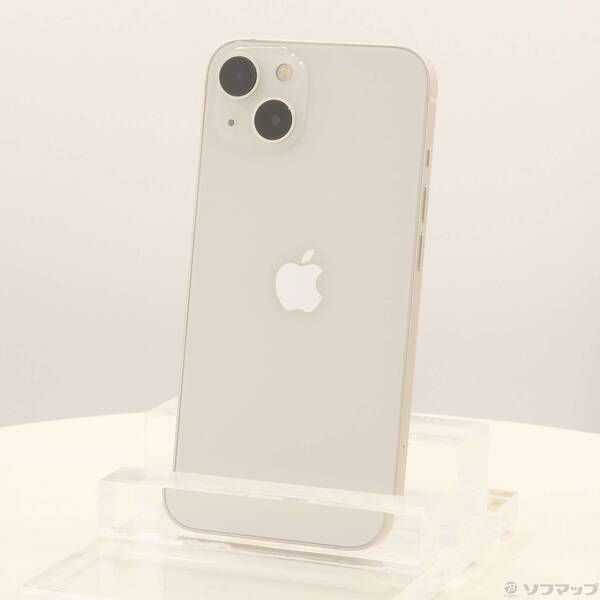 ソフマップ 〔中古品〕 iPhone13 256GB スターライト NLNJ3J／A SIMフリー【258】