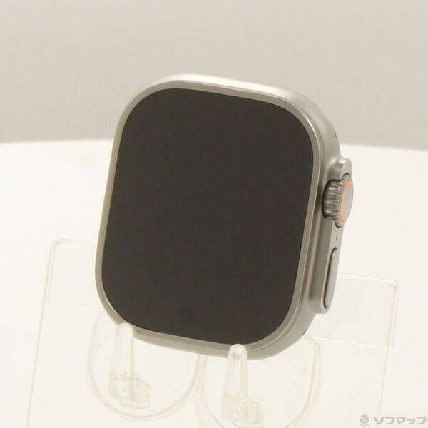 ソフマップ 〔中古品〕 Apple Watch Ultra 2 GPS + Cellular 49mm ナチュラルチタニウムケース バンド無し【198】