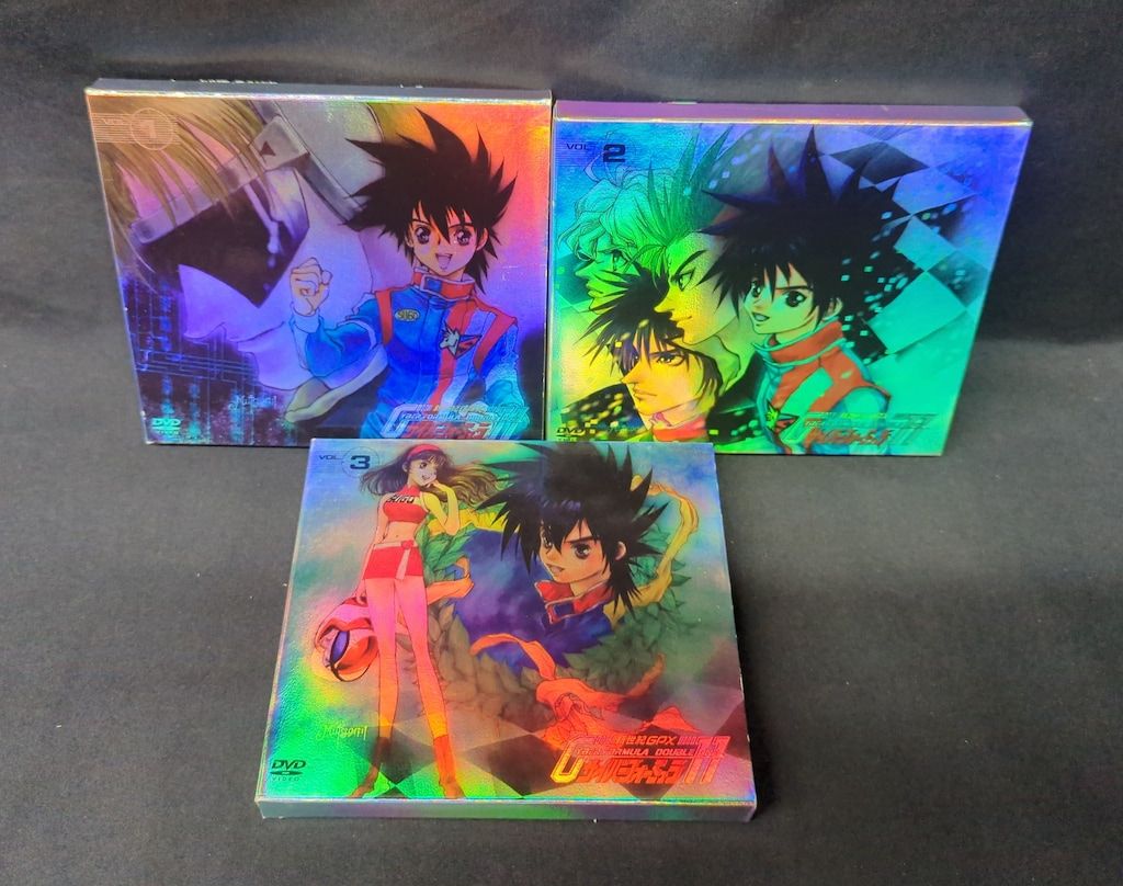 アニメDVD 初回)新世紀GPXサイバーフォーミュラダブルワン 全3巻 セット
