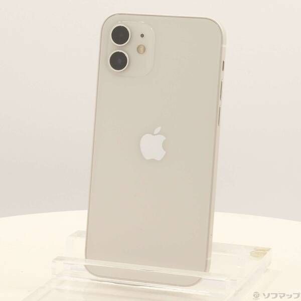 ソフマップ 〔中古品〕 iPhone12 64GB ホワイト MGHP3J/A SIMフリー 〔ネットワーク利用制限▲〕【262】