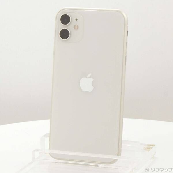 ソフマップ 〔中古品〕 iPhone11 128GB ホワイト MWM22J／A SIMフリー【198】