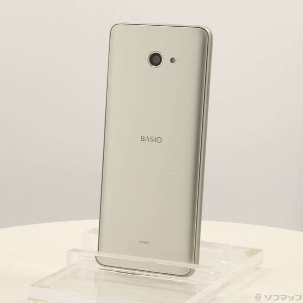 ソフマップ 〔中古品〕 BASIO4 32GB シャンパンゴールド KYV47 auロック解除SIMフリー【262】