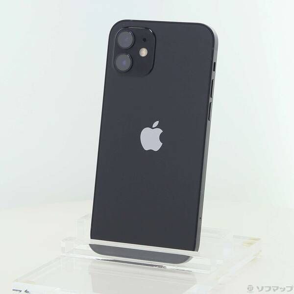 ソフマップ 〔中古品〕 iPhone12 64GB ブラック MGHN3J／A SIMフリー【344】