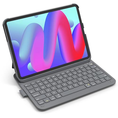 Inateck iPad A16 第11世代/第10世代 超軽量キーボード付きケース iPad Air 11インチ M4 2026/M3 2025/M2 2024 Air 第5世代 2022/第4世代 2020 10.9インチ Pro 11インチ 第4/3/t
