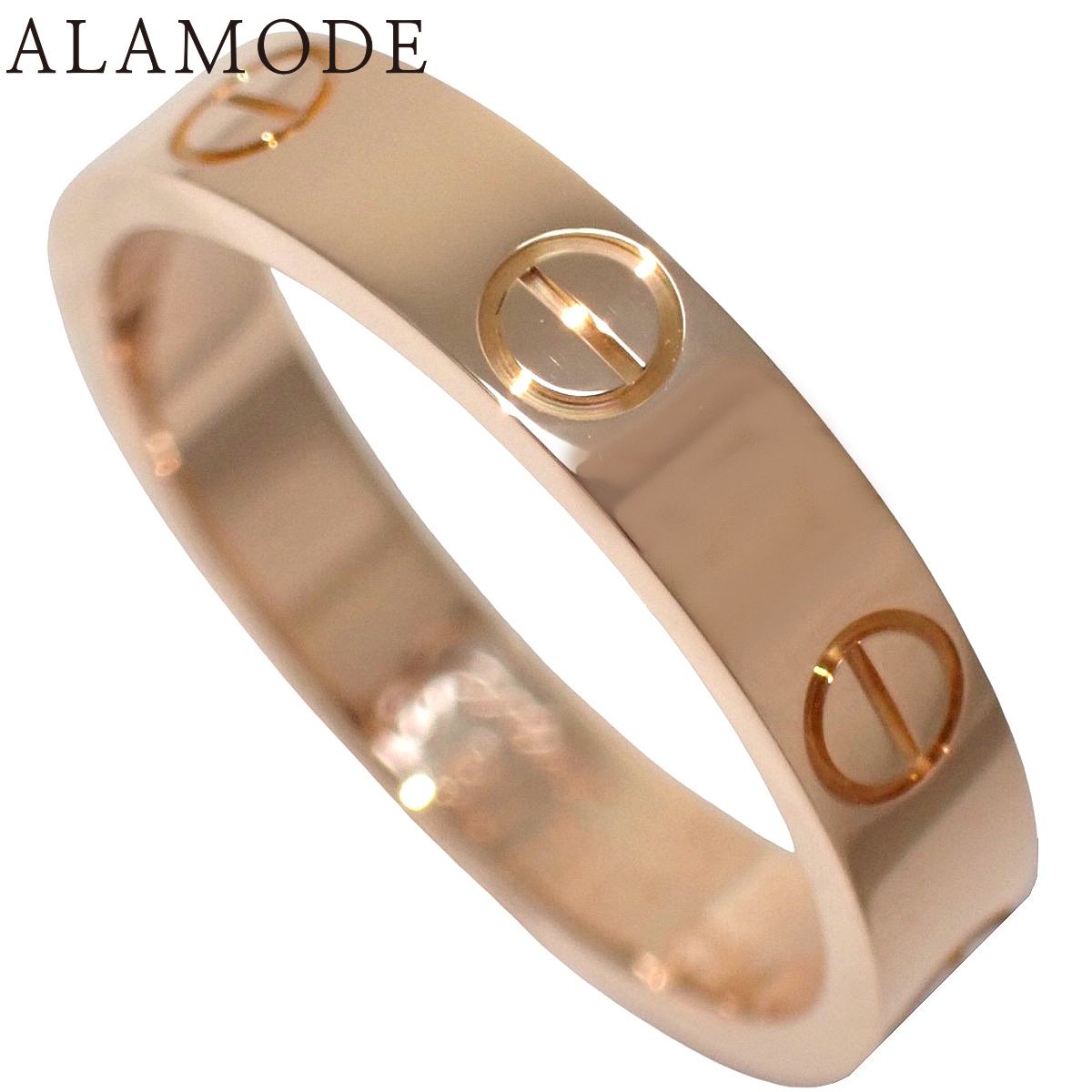 CARTIER(カルティエ) ラブコレクション LOVE リング スモールモデル B4085200 ピンクゴールド K18PG 50 3.7g リング・指輪 ラブリング アクセサリー ジュエリー ピンクゴールド レディース 40802191750【アラモード】