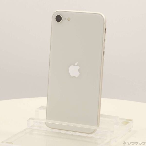 ソフマップ 〔中古品〕 iPhone SE 第3世代 64GB スターライト MMYD3J／A SIMフリー【368】