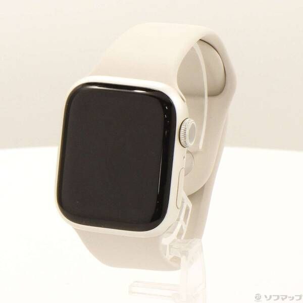 ソフマップ 〔中古品〕 Apple Watch Series 9 GPS 41mm スターライトアルミニウムケース スターライトスポーツバンド【258】