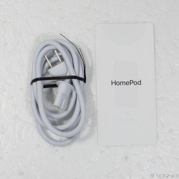 HomePod 第2世代 ホワイト MDEY4J/A アップル スマートスピーカー