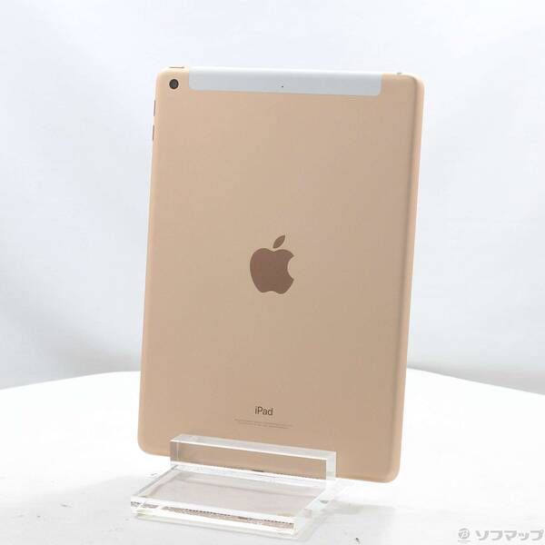 ソフマップ 〔中古品〕 iPad 第6世代 32GB ゴールド MRM02J／A docomoロック解除SIMフリー【349】