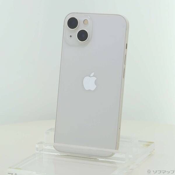 ソフマップ 〔中古品〕 iPhone13 128GB スターライト MLND3J／A SIMフリー【251】