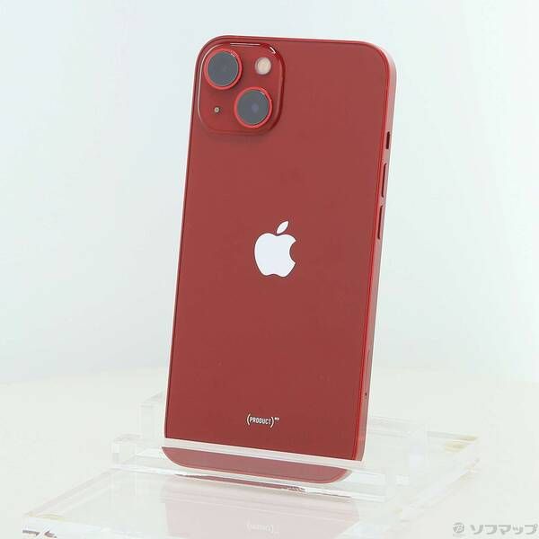 ソフマップ 〔中古品〕 iPhone13 128GB プロダクトレッド MLNF3J／A SIMフリー【251】