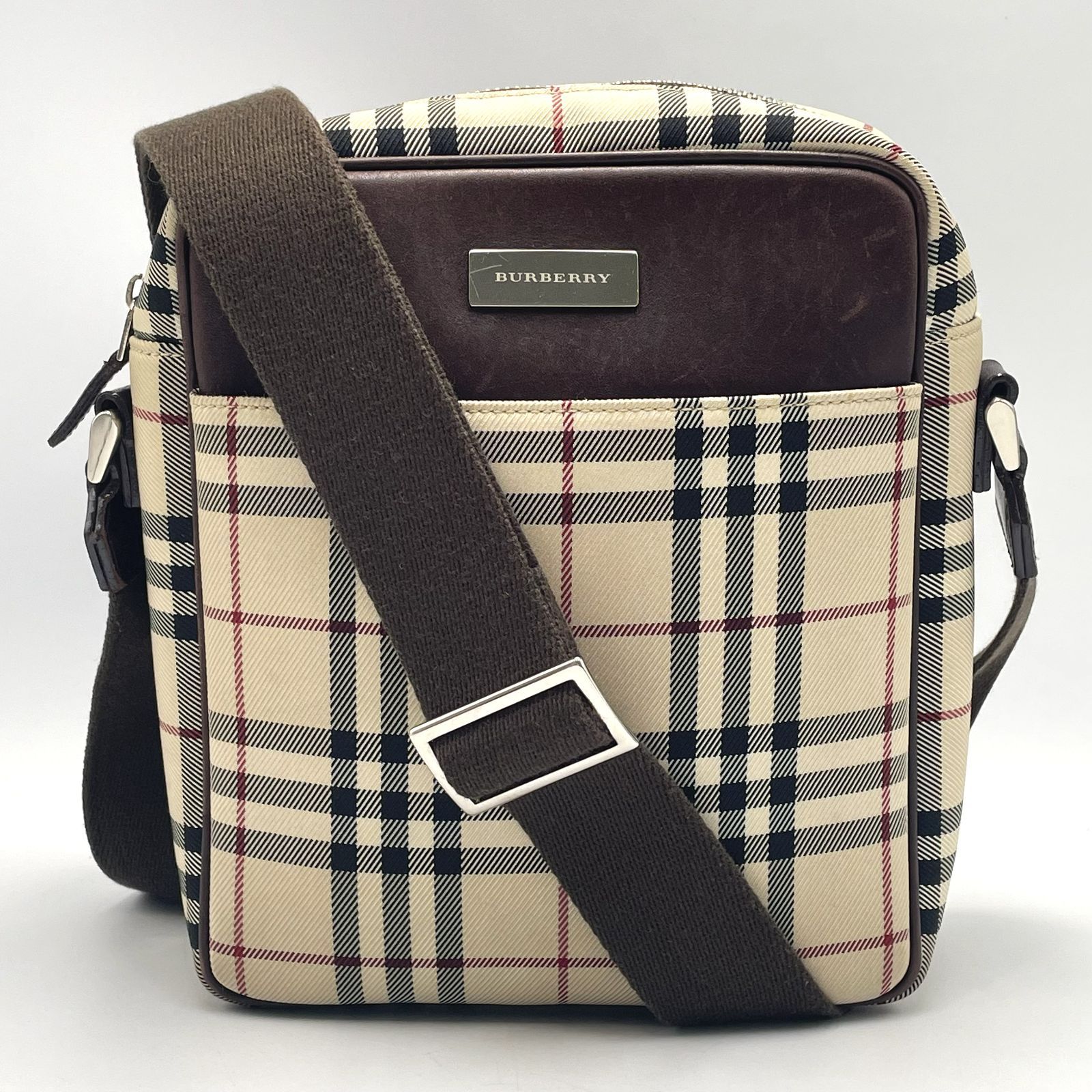 普段使いしやすい】BURBERRY バーバリー ノバチェック ショルダー 