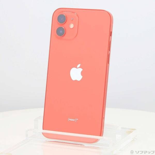 ソフマップ 〔中古品〕 iPhone12 64GB プロダクトレッド MGHQ3J／A SIMフリー【344】