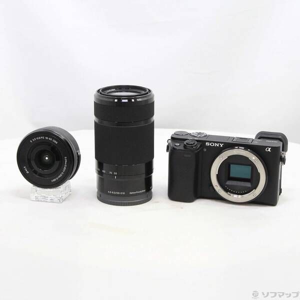 ソフマップ 〔中古品〕 α6400 ILCE-6400Y ダブルズームレンズキット ブラック【262】