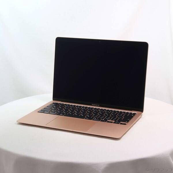 ソフマップ 〔中古品〕 MacBook Air 13.3-inch Late-2020 MGND3J／A Apple M1 8コアCPU_7コアGPU 8GB SSD256GB ゴールド 〔26.3 Tahoe〕【276】