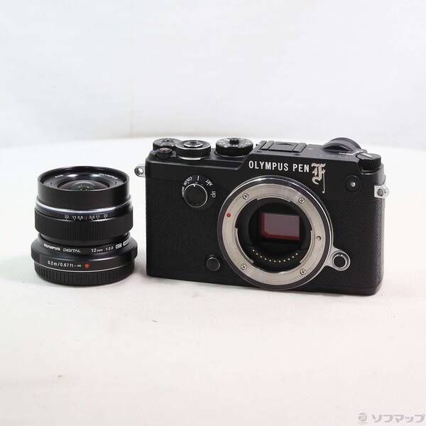ソフマップ 〔中古品〕 PEN-F 12mmF2.0 レンズキット ブラック【251】