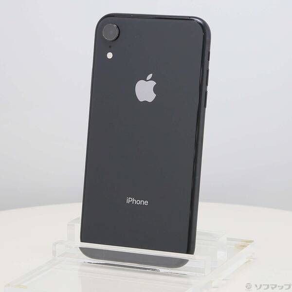 ソフマップ 〔中古品〕 iPhoneXR 128GB ブラック MT0G2J／A SIMフリー【352】