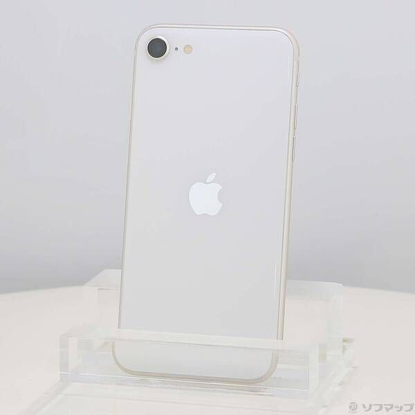 ソフマップ 〔中古品〕 iPhone SE 第3世代 64GB スターライト MMYD3J／A SIMフリー【262】