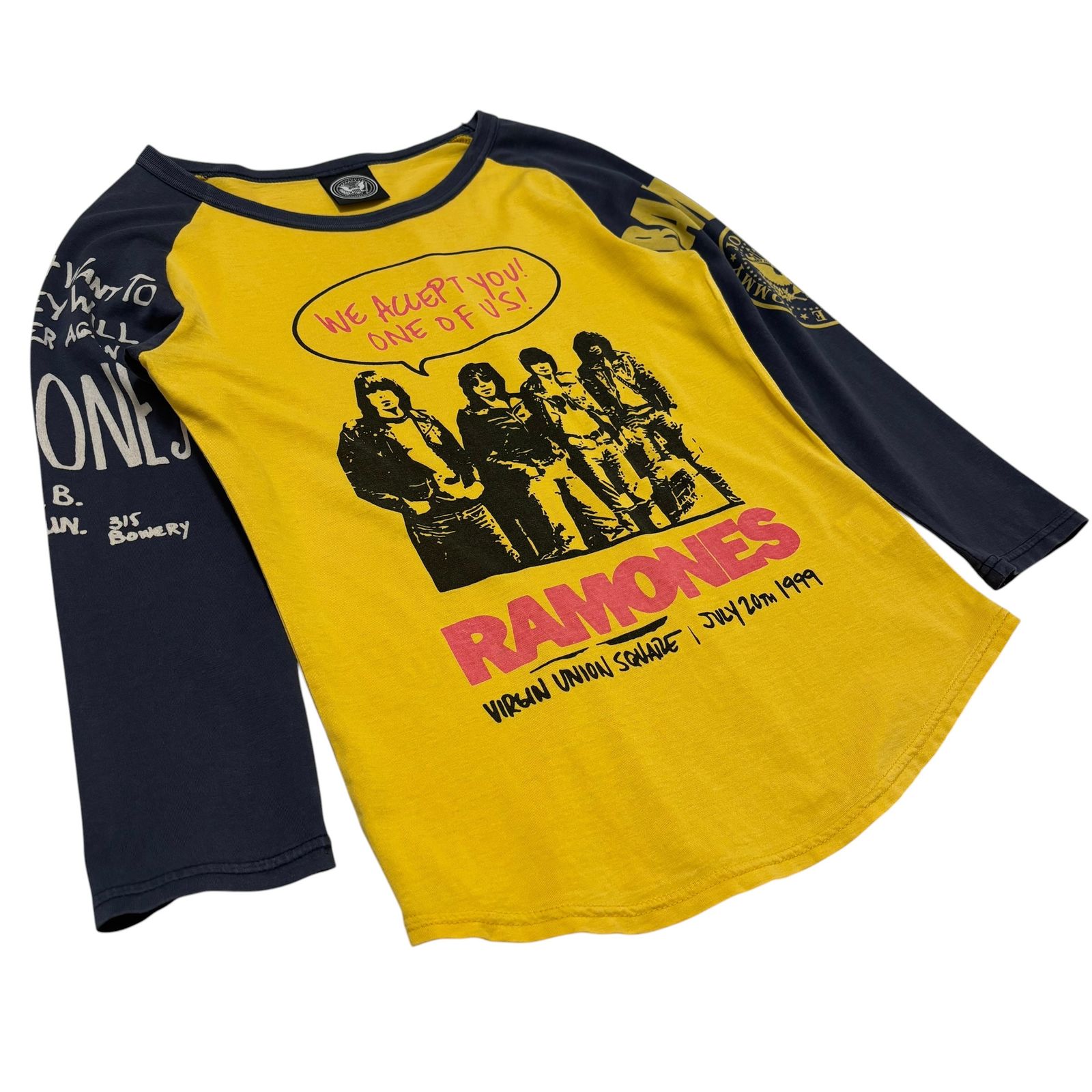 古着 ヒステリックグラマー×ラモーンズ HYSTERIC GLAMOUR×RAMONES 