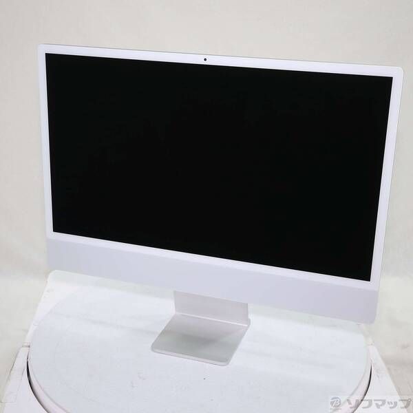 ソフマップ 〔中古品〕 iMac 24-inch Mid-2021 MGTF3J／A Apple M1 8コアCPU_7コアGPU 8GB SSD256GB シルバー 〔26.3 Tahoe〕【258】